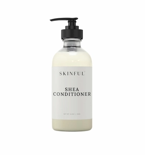 Skinful Shea Conditioner for Dry Damaged Hair - Rinse-Off Deep Hydrating Conditioner - 8.2oz