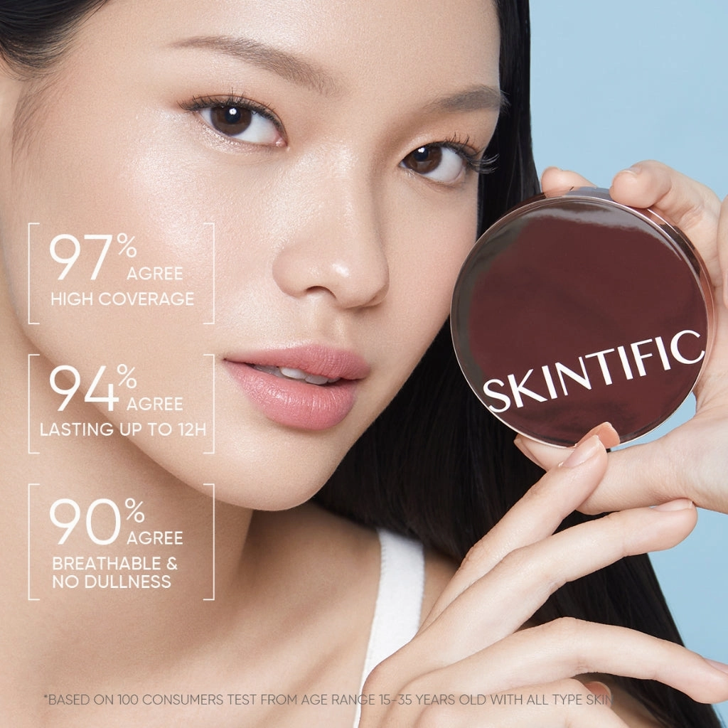 Skintific Cover All Perfect Cushion (Recharge/Refill) SPF35 PA     11g | Choose A Shade