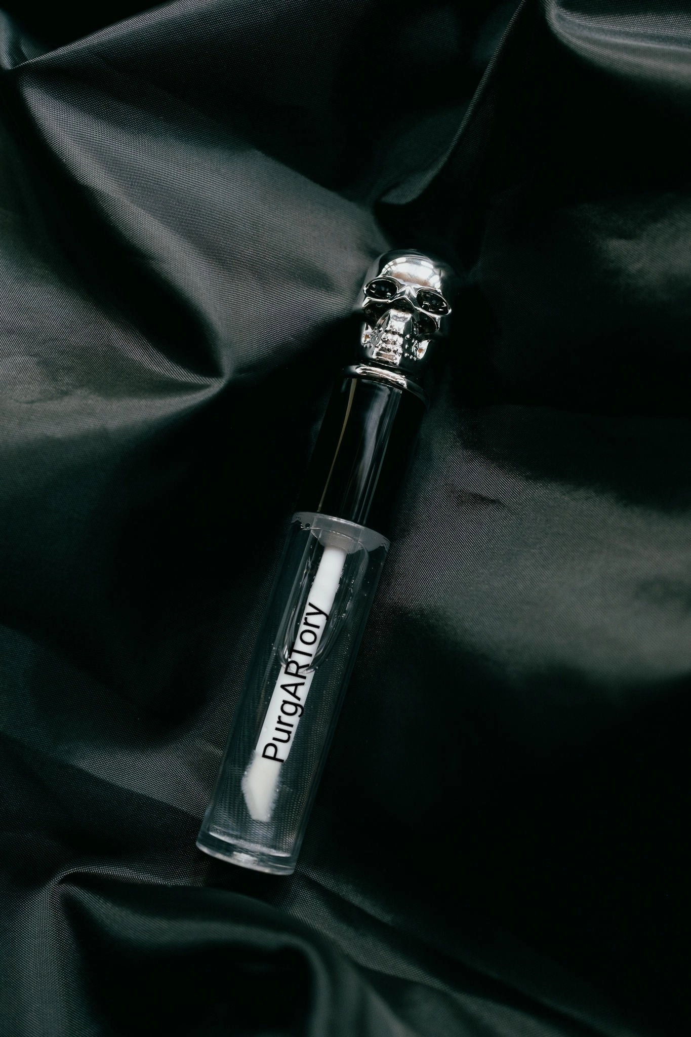 SKULL LIPGLOSS - SILVER | Clear