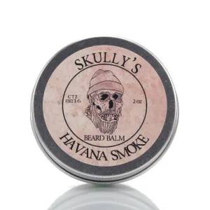 Skully's Beard Oil: Beard Balm - Havana Smoke - Leave in Conditioner for Beards - 2 oz. - Tame, Style|Tobacco & Peppermint
