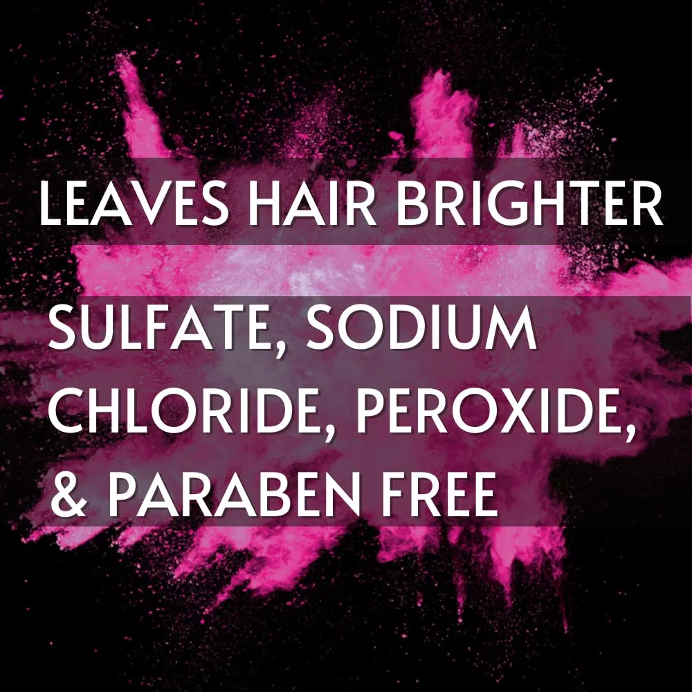 SMART SOLUTIONS MyColorIn Color Depositing Shampoo (Vibrant Pink) - Sulfate & Paraben Free Hair Dye | Made in USA (8 Colors)