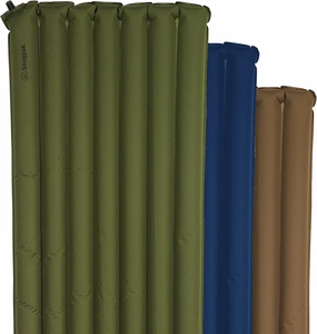 Snugpak Basecamp Ops Air Mat with Built in Foot Pump and Non-Slip Bottom