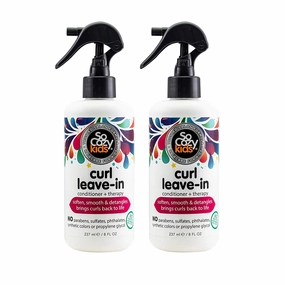 SoCozy Socozy Curl Spray Leave-in Conditioner for Kids Hair Detangles and Restores Curls 8 Fl Ounce No Parabens, Sulfates, Synthetic Colors or Dyes, 2 fluid_ounces (Pack Of 2)