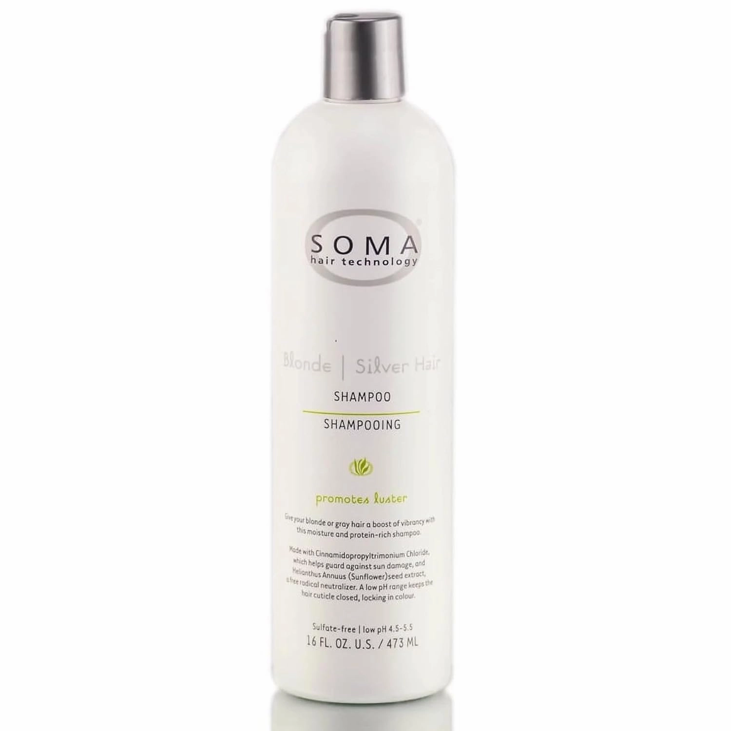 Soma Blonde Silver Hair Shampoo 16 FL. OZ. / 473 ML
