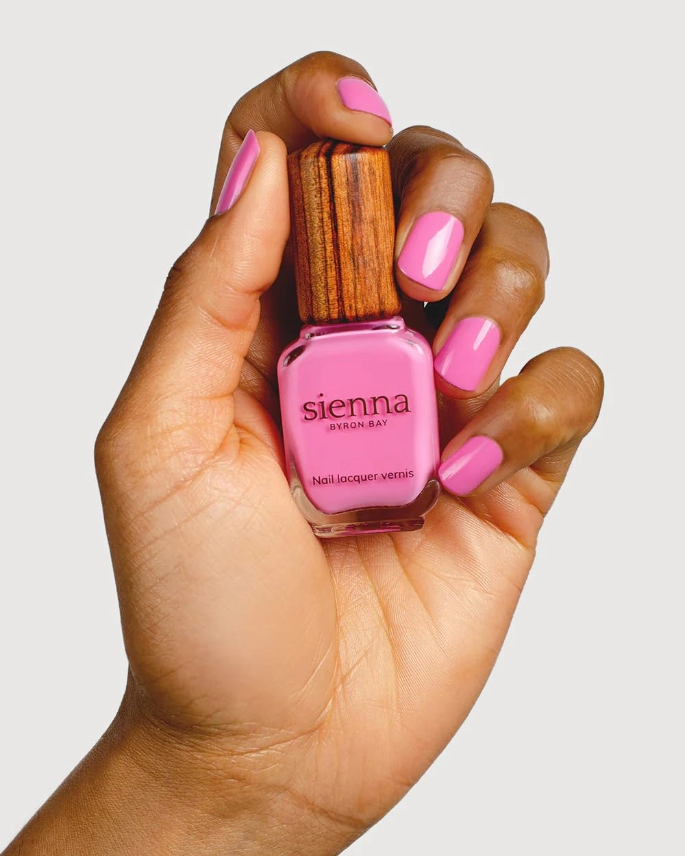Spell, Bright Fuchsia Natural Nail Polish, Long-Lasting, Vegan & Cruelty-Free, 10ml – .34 fl oz.
