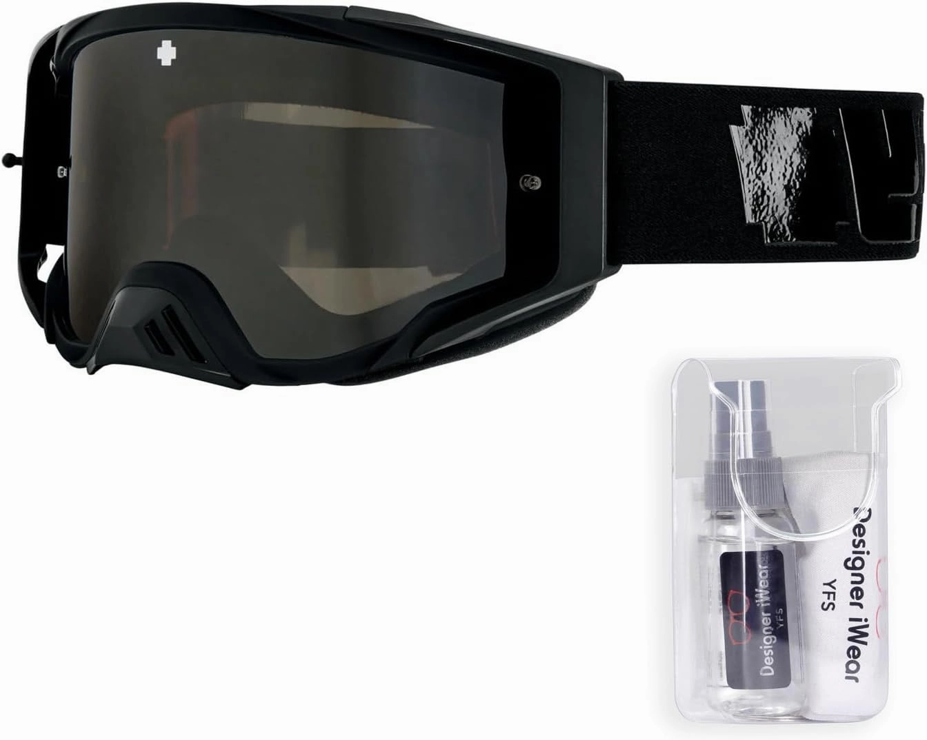 SPY Foundation Plus Large/Extra Large Fit Ski Goggles for Men for Women  Designer iWear Bundle