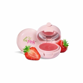 Strawberry Natural Tinted Lip Balm with Shea & Kokum Butter | Nourished & Soft Lips | 100% Microplastic Free Formulation | 15 gms