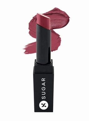 Sugar Cosmetics It's A-pout Time! Vivid Lipstick02 Breaking Bare (Mauve Pink)Highly Pigmented, Long Lasting, Creamy texture, Matte finish
