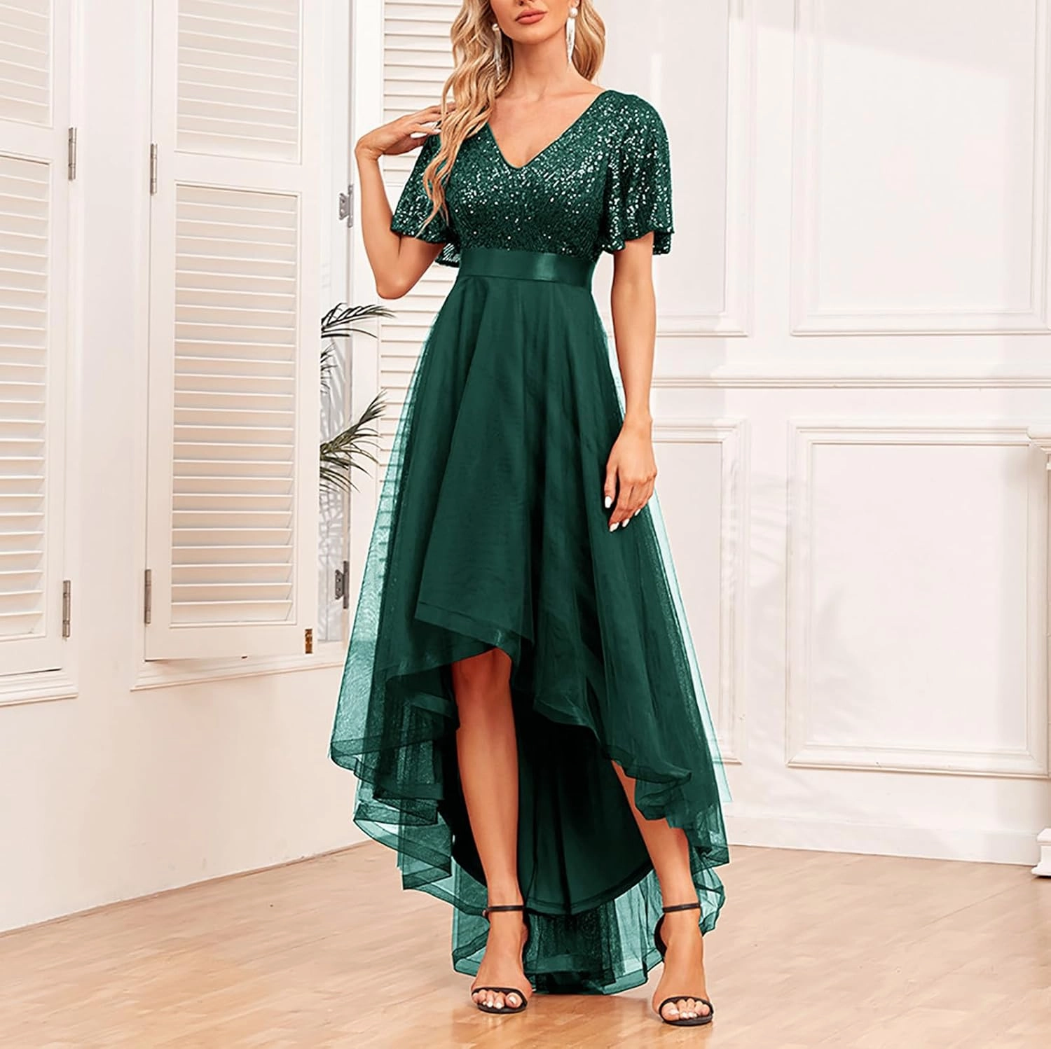 Summer Dresses for Women 2024 Sleeveless Maxi Dress Square Neck Maxi Dress Slit Dress for Women Womens Swing Dress
