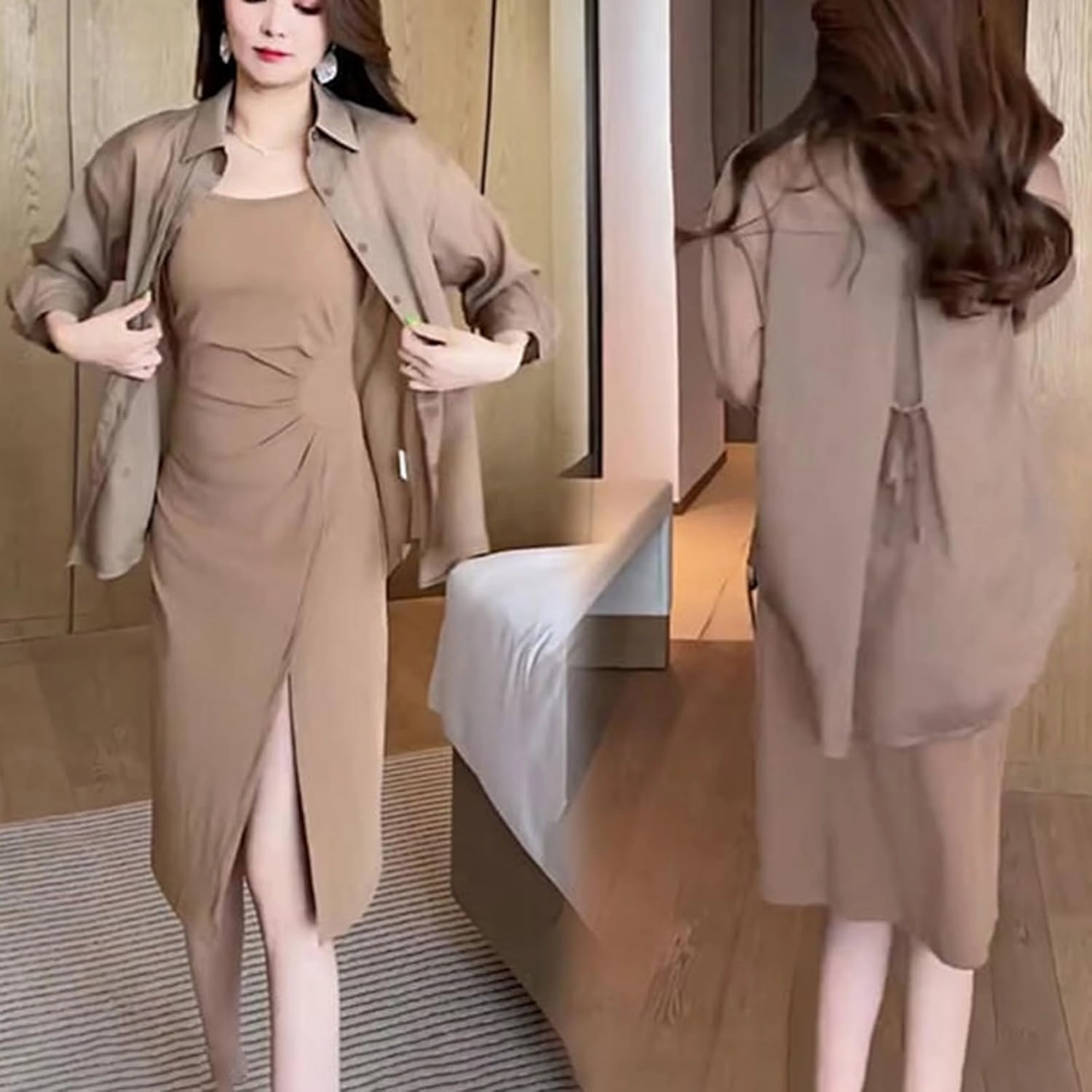 Summer Sunscreen Chiffon Shirt,Long Sleeve UV Protected Silk Shirt,Uv Blocking, Breathable, Fast Drying
