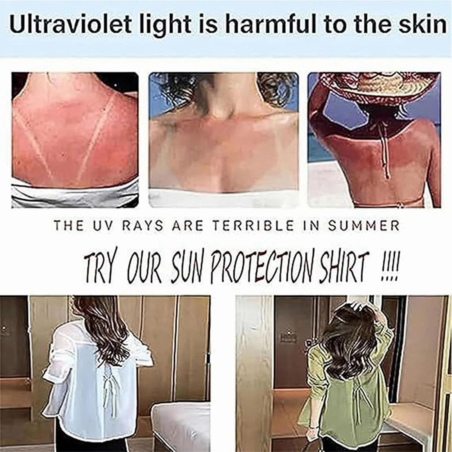 Summer Sunscreen Chiffon Shirt,Long Sleeve UV Protected Silk Shirt,Uv Blocking, Breathable, Fast Drying