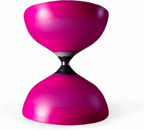 Sundia Magforce Series - Professional Triple Magnetic Bearing Diabolo for Increased Speed, Long Spins, High Performance for All Tricks and Levels - Beginners to Pros, Juggling Chinese Yoyo - Peach
