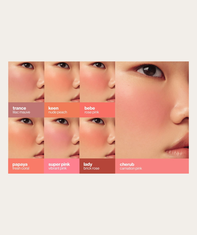 Sunnies Face Blush On - Bebe in Rose Pink