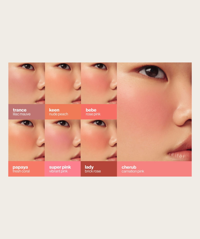 Sunnies Face Blush On - Bebe in Rose Pink