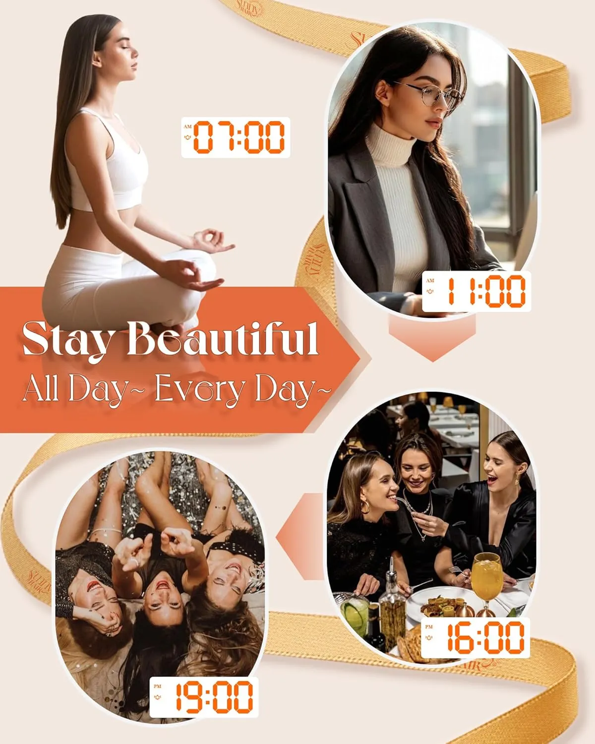 Sunny Hair Hand Tied Weft Hair Extensions for Fashion Women Black Sew in Human Hair Extensions Straight Remy Hair Can Be Cut Hair Piece Jet Black 18inch