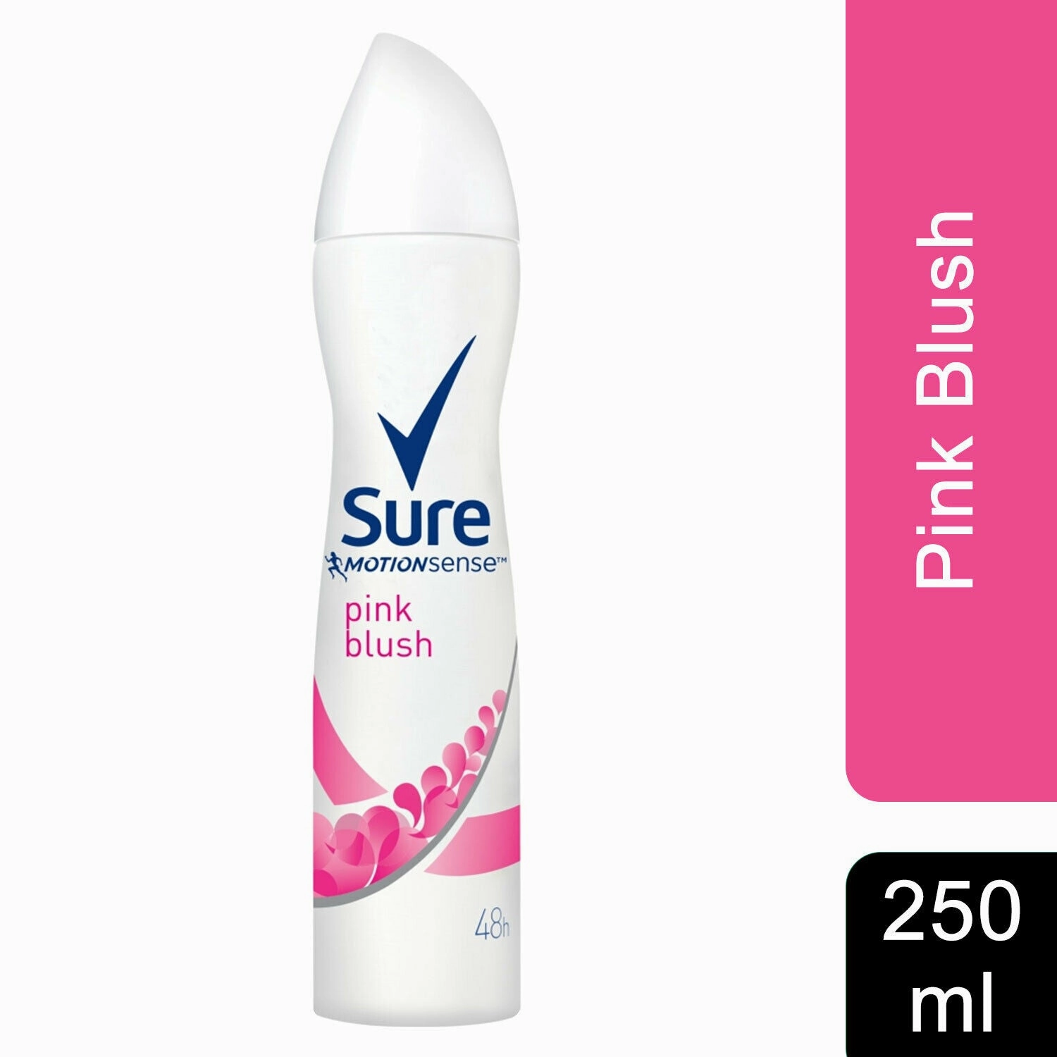 Sure Women Motion Sense Antiperspirant Deodorant, Pink Blush, 6 Pack, 250ml