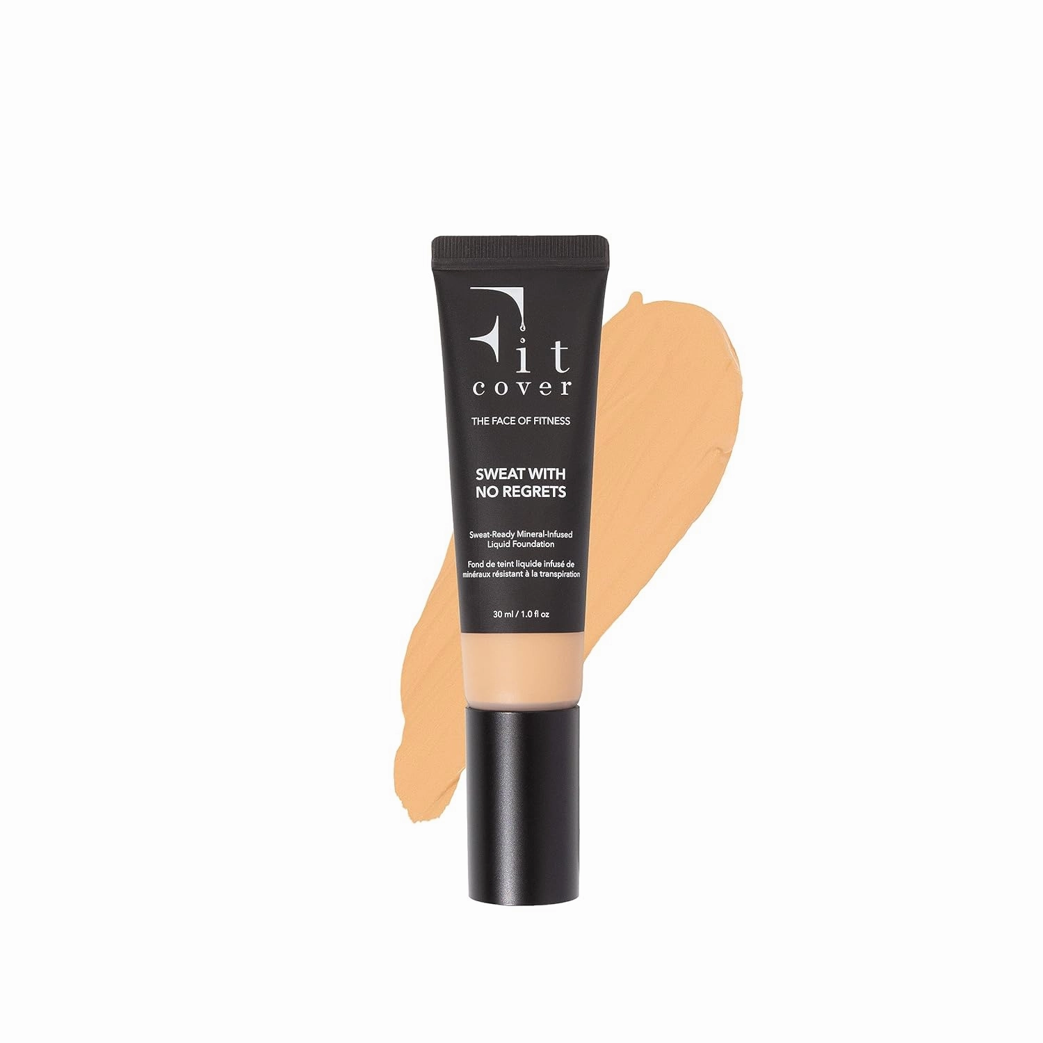 Sweat-Proof Liquid Foundation - Long-Lasting, Buildable, Matte Finish, SPF 15 , Mineral-Infused, Non-Comedogenic, Lightweight, 24-Hour Coverage, Vegan Make Up (Toned)