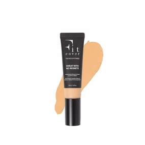 Sweat-Proof Liquid Foundation - Long-Lasting, Buildable, Matte Finish, SPF 15 , Mineral-Infused, Non-Comedogenic, Lightweight, 24-Hour Coverage, Vegan Make Up (Toned)