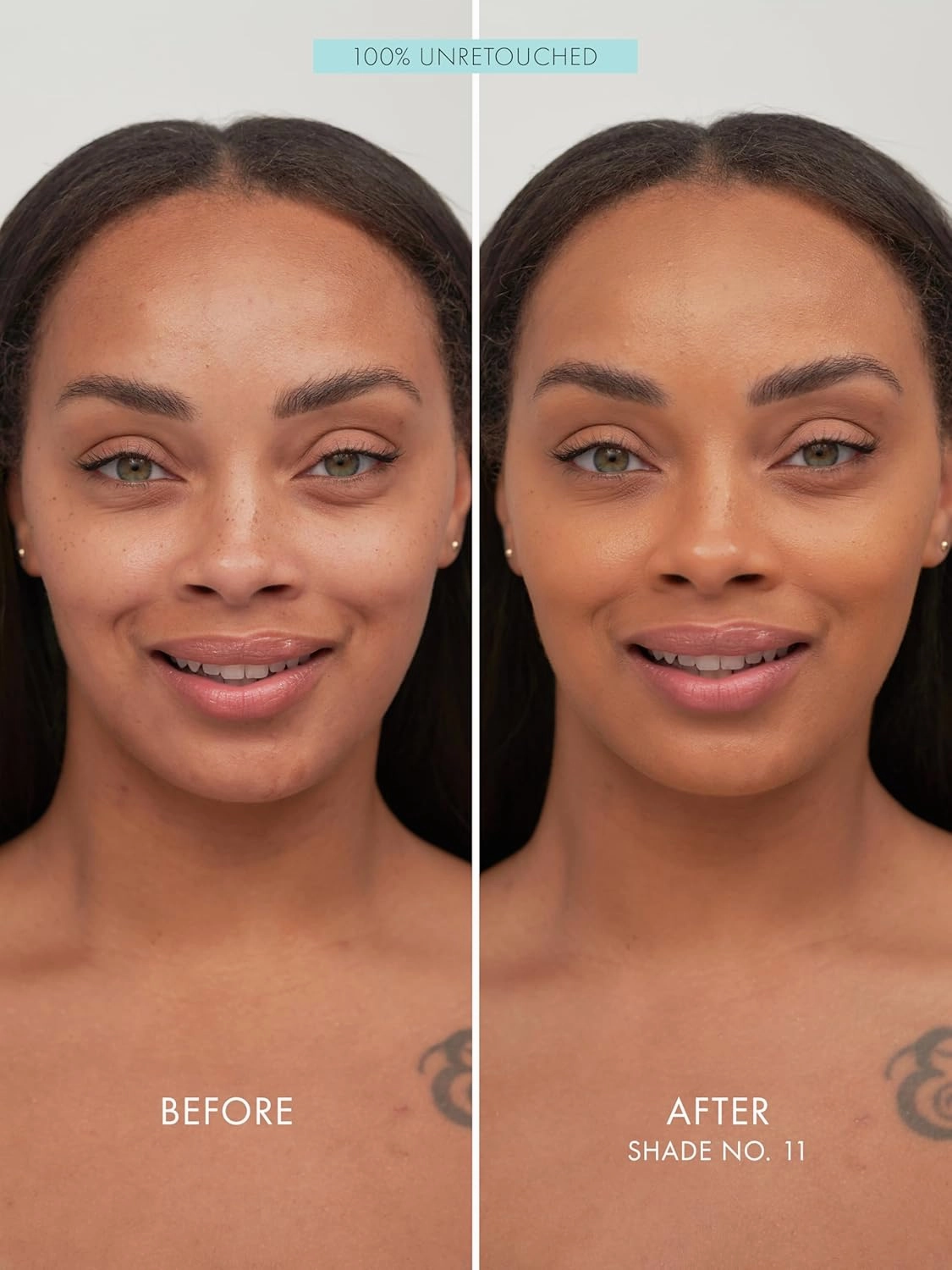 SWEED - Glass Skin Foundation | Long-Lasting Fluid Formula | Hydrate, Moisturize, Lift, Plump, Protect | Vegan, Cruelty-Free, Clean Beauty (11 DEEP W)