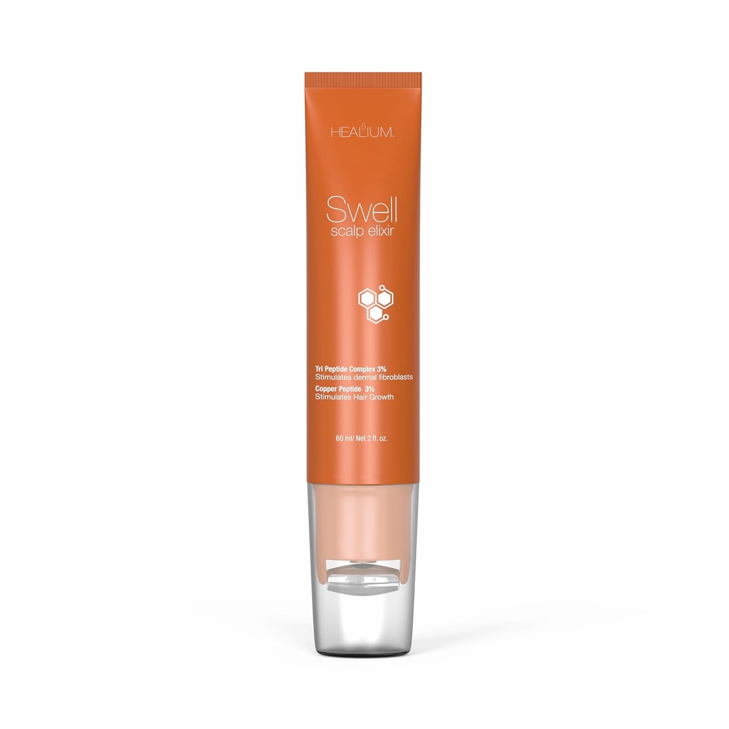 Swell Scalp Elixir for Hair Growth & Thinning Hair - Tri Peptide Complex   Copper, Stimulate Scalp Health, Increase Hair Growth, Best Used at Night for Optimal Absorption