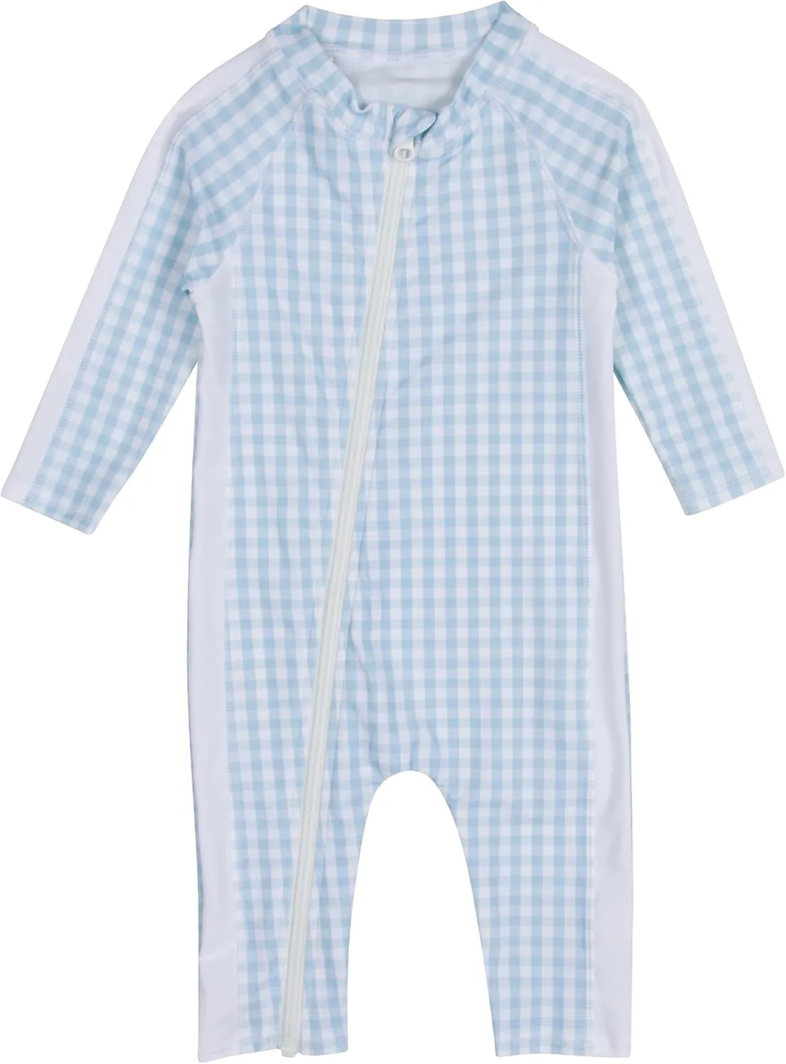 SwimZip Boys' Long-Sleeve UPF 50  Swimsuit for Baby, Toddler, & Little Boys