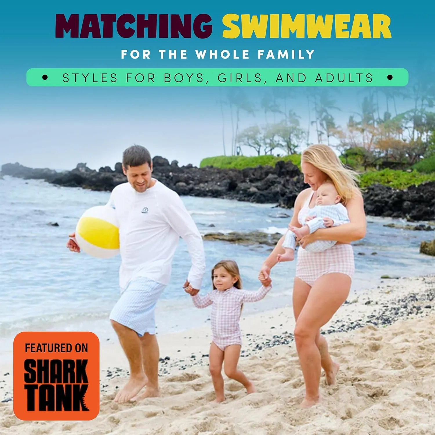 SwimZip Boys' Long-Sleeve UPF 50  Swimsuit for Baby, Toddler, & Little Boys