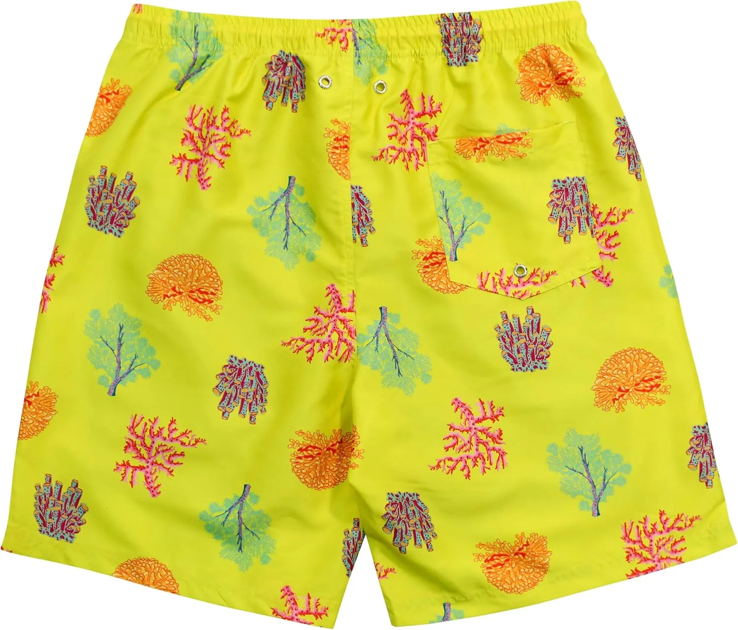 SwimZip Men's Swim Shorts with Boxer Brief Liner and UPF 50  Sun Protection