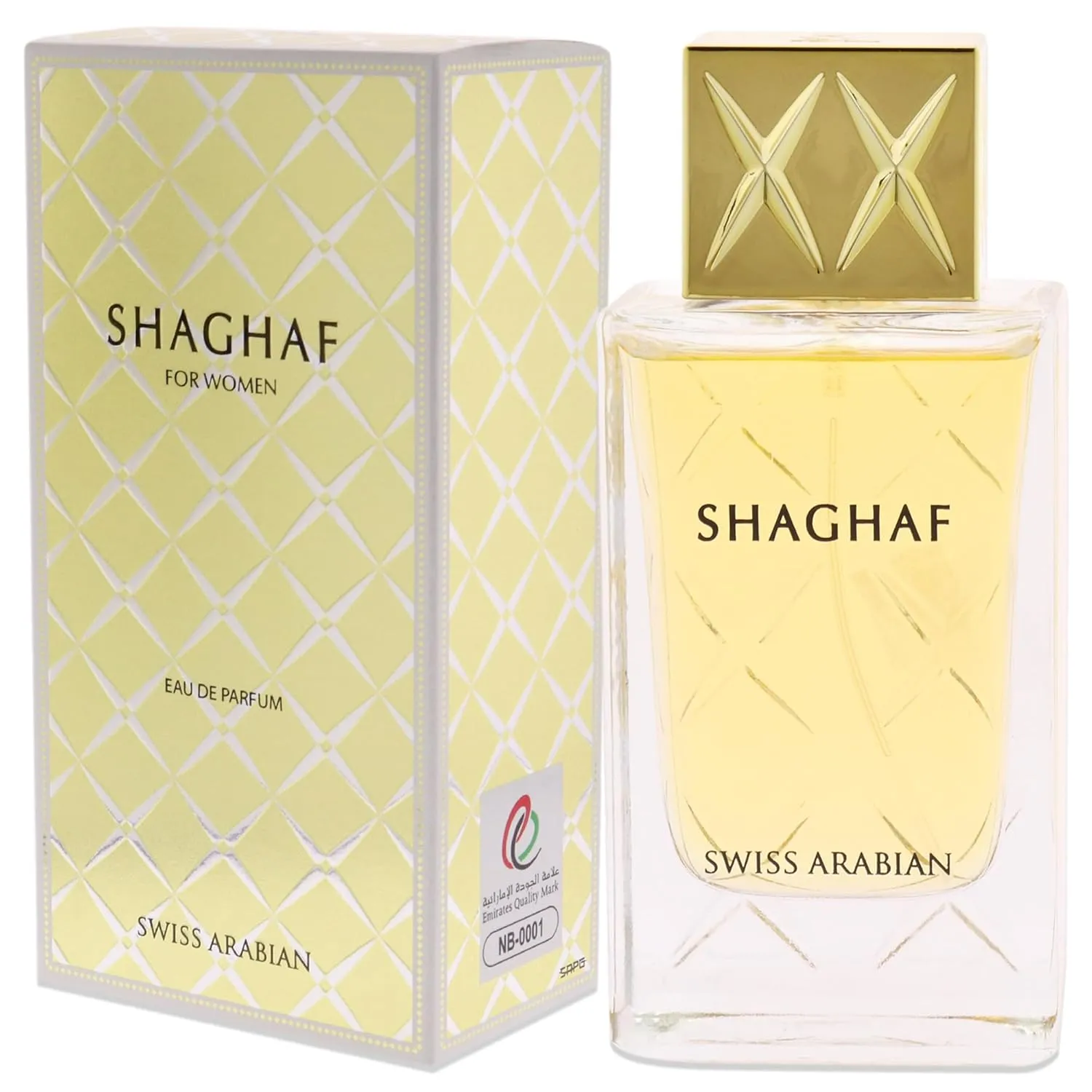 Swiss Arabian Shaghaf (Feminine) - Luxury Products From Dubai - Long Lasting Personal EDP Spray Fragrance - A Seductive Signature Aroma - 2.5 Oz