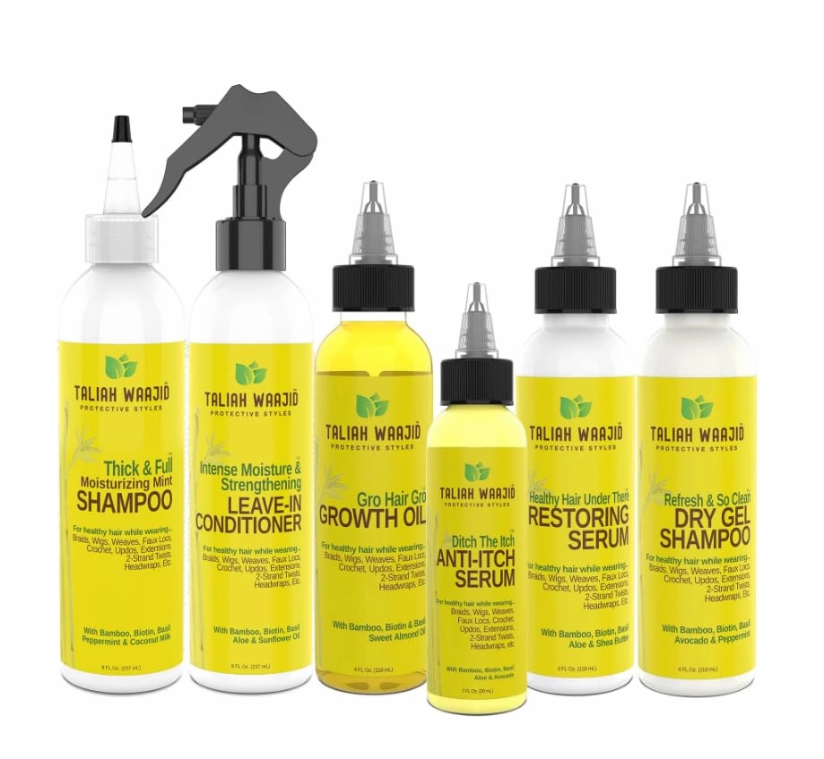 Taliah Waajid Protective Styles Regimen Care for Braids Hair Care (T016) (T100) (T040) (T024) (U104) (T104)