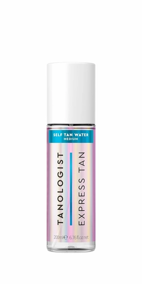 Tanologist Medium Self Tan Water, Clear Self Tanning Water, Streak-Free Tanning Mist, Natural Bronze, No Fake Tan Smell, Long Lasting, Clean Ingredients, 6.76 fl. oz/200 ml Bottle