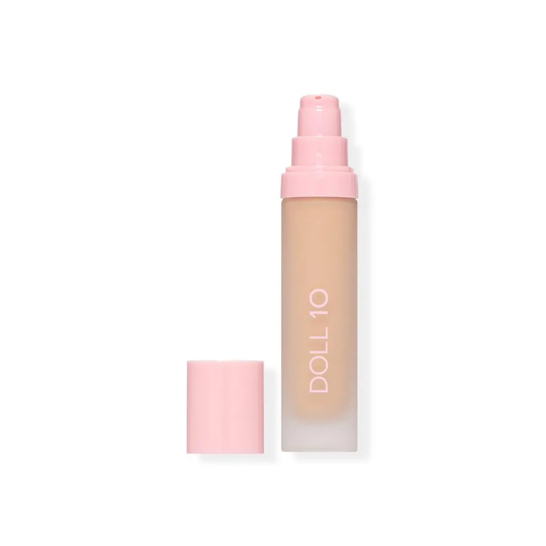 T.C.E This Covers Everything Super Coverage Serum Makeup with Peptides (Light/Medium, One Size)