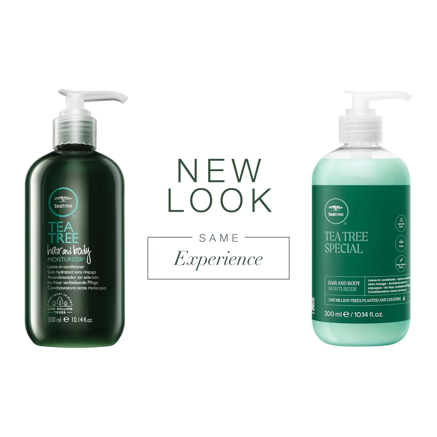 Tea Tree Hair and Body Moisturizer Leave-In Conditioner, Body Lotion, After-Shave Cream, For All Hair   Skin Types