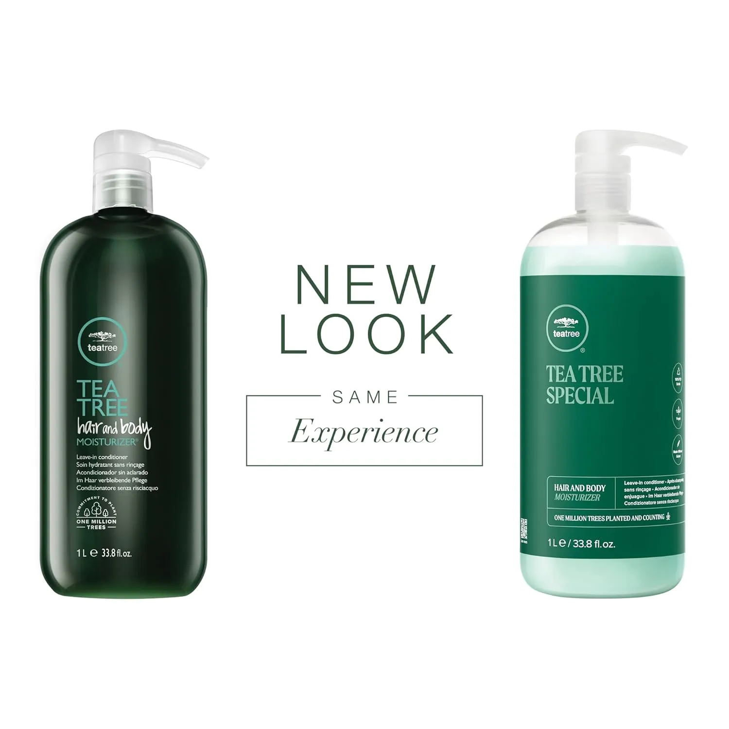 Tea Tree Hair and Body Moisturizer Leave-In Conditioner, Body Lotion, After-Shave Cream, For All Hair   Skin Types