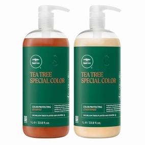 Tea Tree Special Color Shampoo and Conditioner Set, Protects Hair Color, For Color-Treated Hair, 33.8 fl. oz., Set