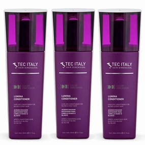 Tec Italy Lumina Hair Dye Conditioner 300 ml (Pack of 3)
