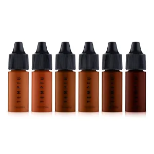 TEMPTU Perfect Canvas Airbrush Foundation: Anti-Aging, Long-Wear Makeup, Buildable Coverage For Hydrated And Healthy Skin Semi Matte, Natural Finish 24 Shades