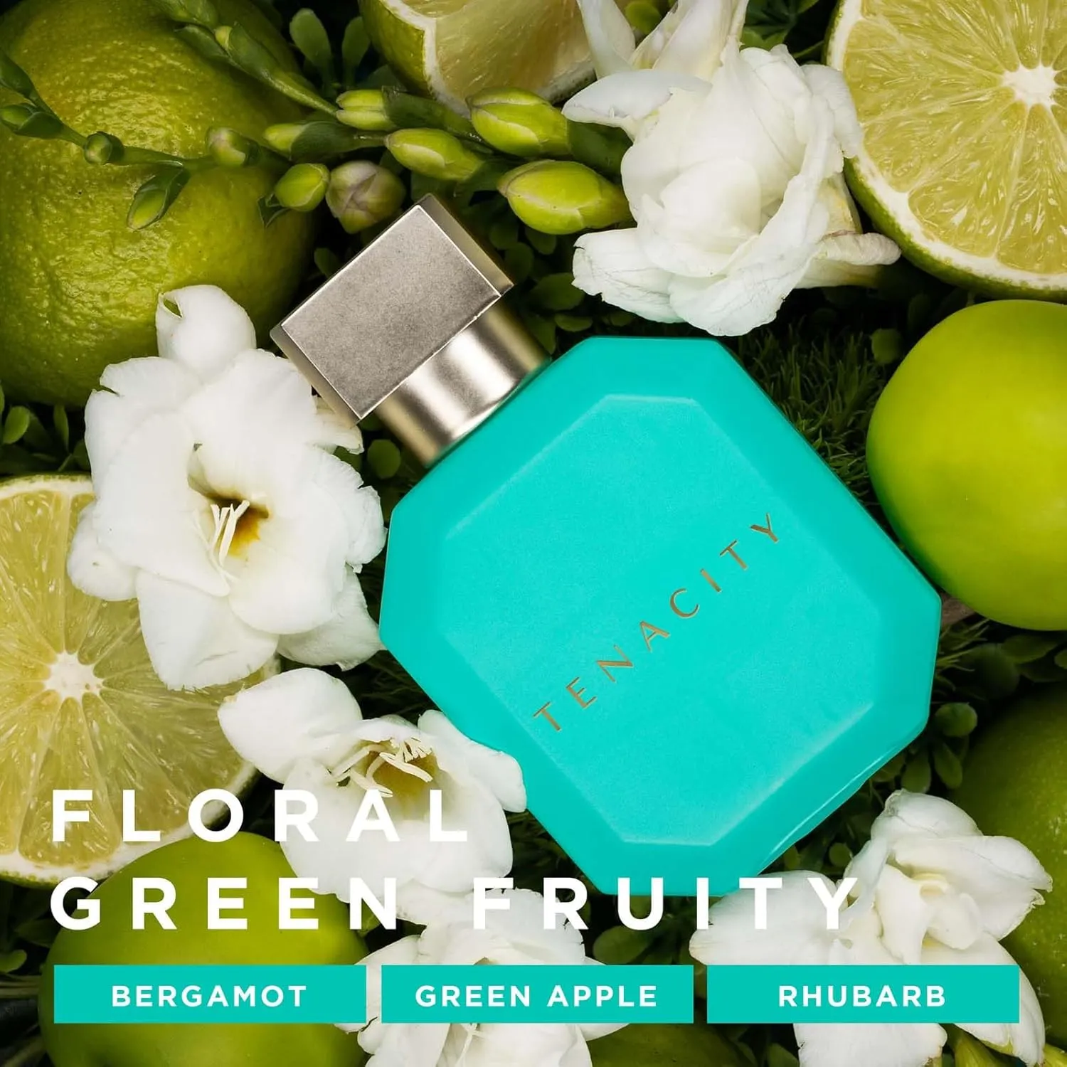 Tenacity Perfume for Women - Floral Fruity Fragrance - Notes of Italian Bergamot, Jasmine, Vanilla, and Sandalwood - 1.7 oz EDP Spray