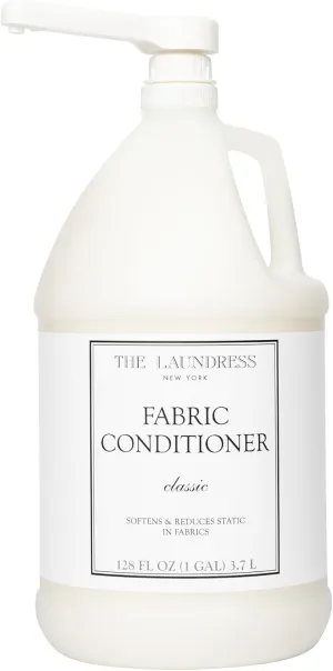 The Laundress Signature Fabric Conditioner Classic, Concentrated Fabric Softener Liquid, Soften Fabrics, Reduces Static,128 Fl Oz