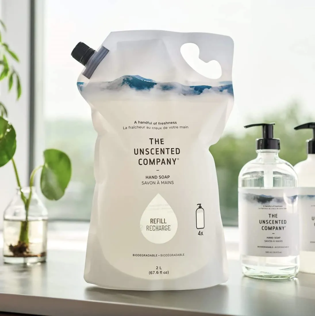 The Unscented Company Unscented Hand Soap Refill, 67.6 FZ