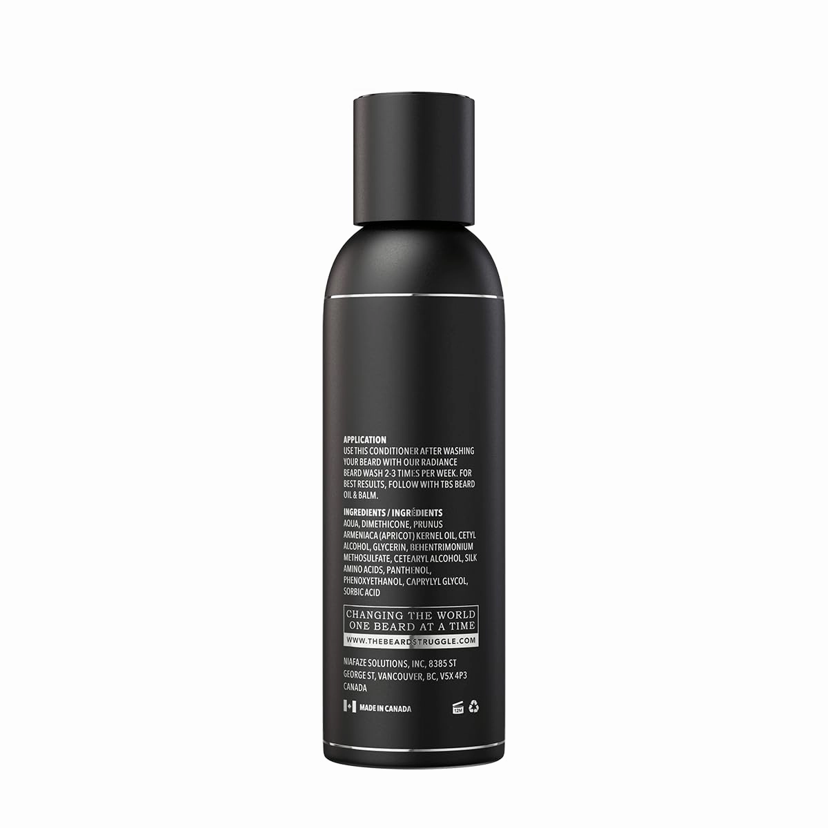 The Beard Struggle - Marksman's Beard Conditioner - Viking Storm, Silver Collection - Nourish, Softens, & Strengthens Beard - Radiance Beard Conditioner for Men (8 Fl oz)