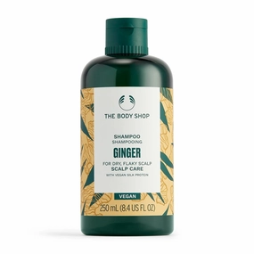 The Ginger Scalp Care Shampoo – For Dry, Flaky Scalp – With Vegan Silk Protein – 250ml