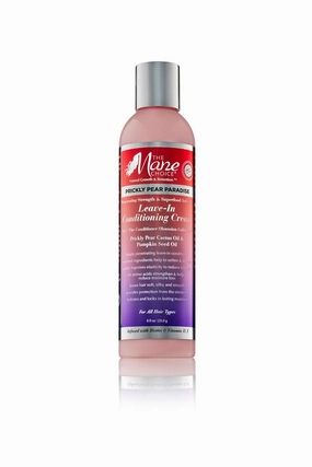 The Mane Choice Prickly Pear Paradise Leave In Conditioner, 8 oz, Leave-In Conditioning Cream, Hair Softener & Moisturizer, Anti Frizz, Hydrates Curls, Paraben & Sulfate Free