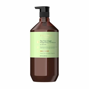 Theorie Tea Tree & Ginger Invigorating Conditioner – Stimulate and Renew – For All Hair Types – Made from Natural Ingredients – Protects Color and Keratin Treated Hair (800ml)