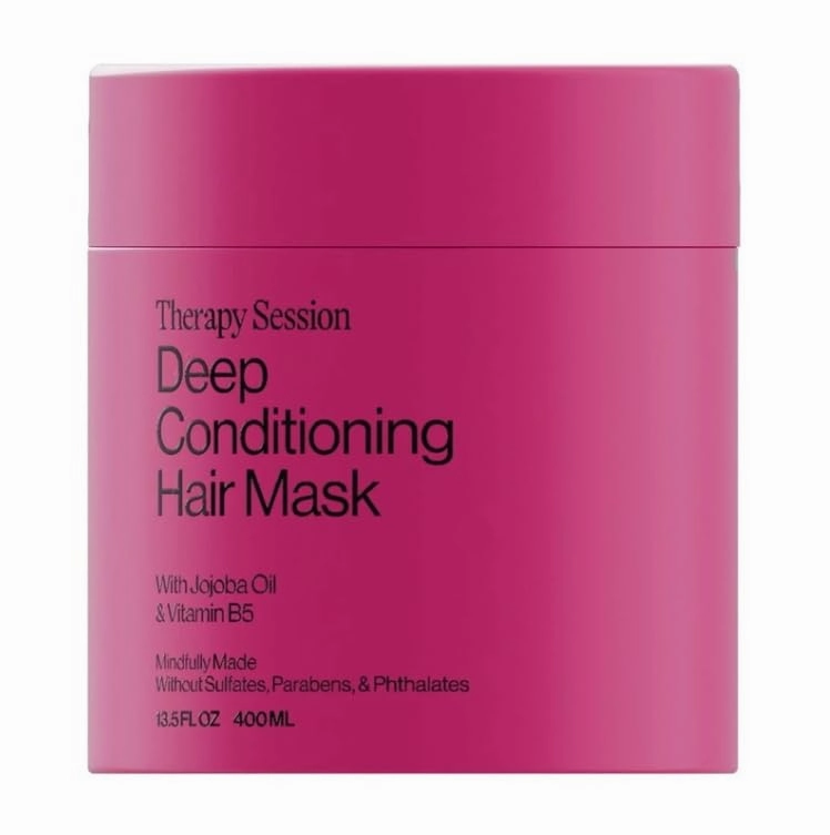 Therapy Session Deep Conditioning Hair Mask, Repair & Hydrate with Jojoba Oil & Vitamin B5 13.5oz (Pack of 1)