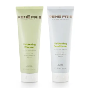 Thickening Shampoo and Thickening Conditioner 250ml – Volumising 2-in-1 Shampoo and Conditioner for Fine Hair, Sulfate and Paraben Free, Promotes Natural Growth and Maximum Fullness 8.5 FL oz