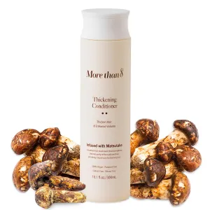 Thickening Treatment Conditioner with Matsutake Extract – The Ultimate Solution for Hair Thinning and Volume Loss, 100% Vegan, Parabens Free, for All Types of Hair, 10.1 oz