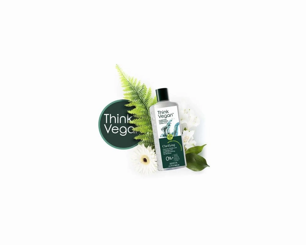 Think Vegan - Clarifying Conditioner - 400ml: Hydrate, balance, and smooth with Think Vegan