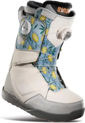 thirtytwo Lashed Double BOA Snowboard Boot (Melancon) Grey/Pink 9 M