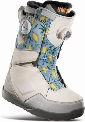 thirtytwo Lashed Double BOA Snowboard Boot (Melancon) Grey/Pink 6 M