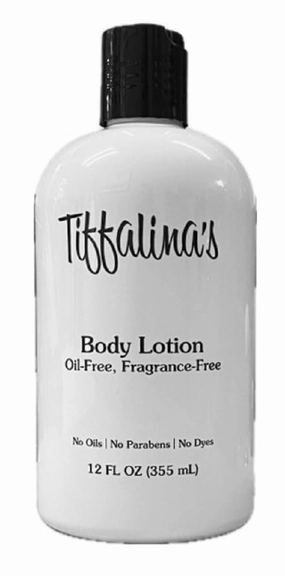 Tiffalina's Oil Free Body Lotion - 12 Oz.